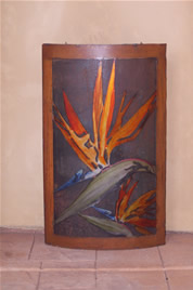 bird of paradise sconce